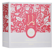 تحميل الصورة إلى عارض المعرض، Yara Candy gift set by Lattafa with 100ml perfume 12ml travel spray and hair mist