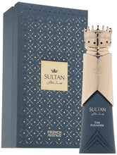 تحميل الصورة إلى عارض المعرض، Perfume bottle and packaging of Sultan The Founder by French Avenue Eau de Parfum 80ml