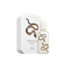 تحميل الصورة إلى عارض المعرض، Perfume bottle and packaging of Veneno Bianco by French Avenue Eau de Parfum 100ml