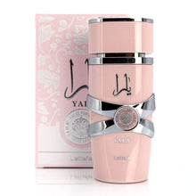 تحميل الصورة إلى عارض المعرض، Perfume bottle and packaging of Yara by Lattafa