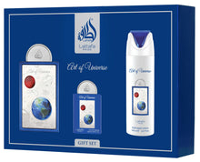 تحميل الصورة إلى عارض المعرض، Art Of Universe 3 piece gift set by Lattafa with luxury packaging

