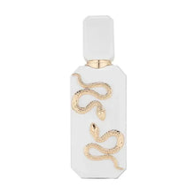 تحميل الصورة إلى عارض المعرض، Veneno Bianco by French Avenue featuring bergamot, neroli, milk, white flowers, coconut, and vanilla notes in an elegant perfume bottle.

