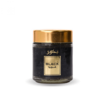 تحميل الصورة إلى عارض المعرض، Black Oud Bakhoor incense by Banafa for Oud 80g package and contents
