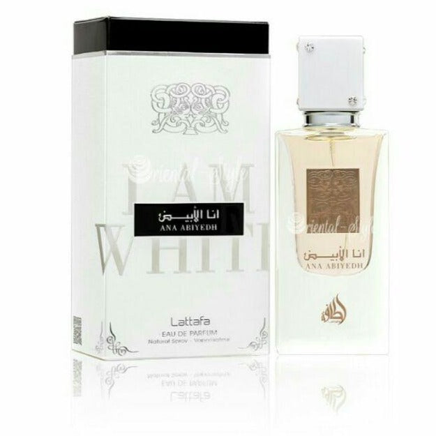 I Am White by Lattafa Eau de Parfum 60ml – Misk